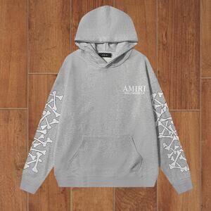 AMIRI hooded sweatshirt in gray